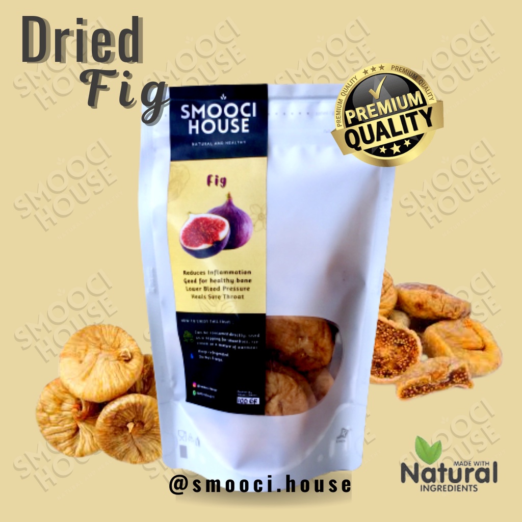 

Dried Fig | Buah Tin Kering | Buah Ara Kering 100gr