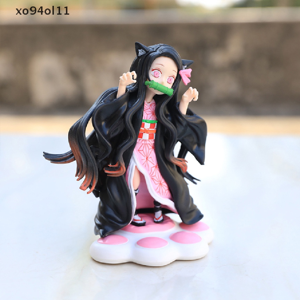 Xo Demon Slayer Kamado Nezuko Anime Figure Gk Kimetsu No Yaiba Patung Mainan OL