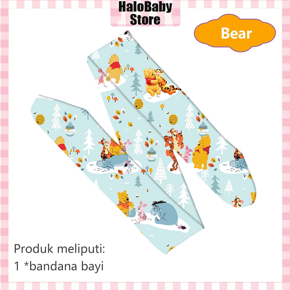 Halobaby bando baby newborn/ headband karet rambut anak bayi