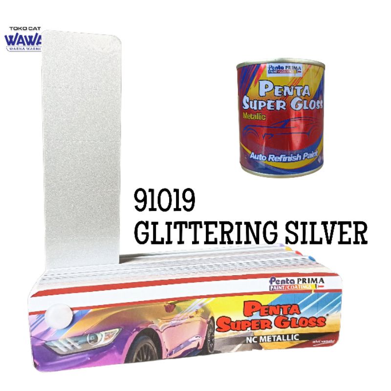 cat duco penta super gloss glittering silver 91019 silver metallic 200gr