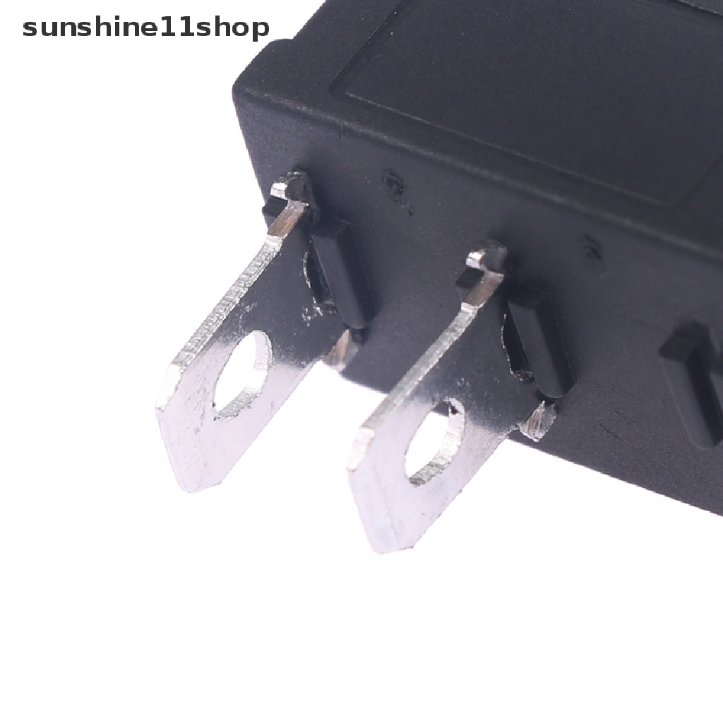 Sho 5Pcs Tombol Tekan Saklar Mini 2Pin On/Off Rocker Switch Dengan Penutup Anti Air N