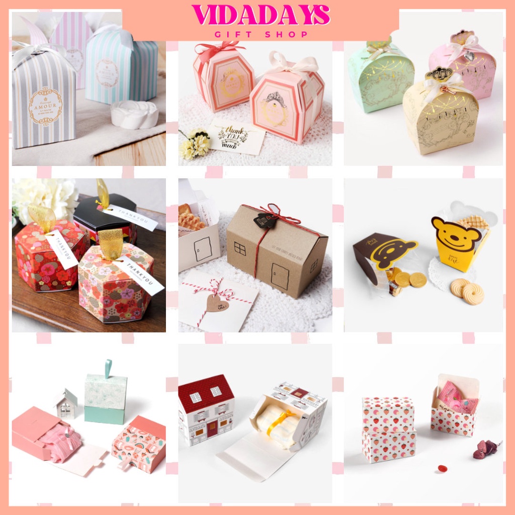 

VIDADAYS Kotak Kado Mini Hampers Unik Lucu Karakter / Mini Gift Box / Packaging Hadiah