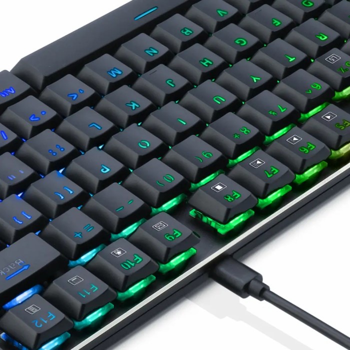 EYOOSO Z66 RGB Mechanical Gaming Keyboard E-Yooso Z-66 Keys Hotswap 87%