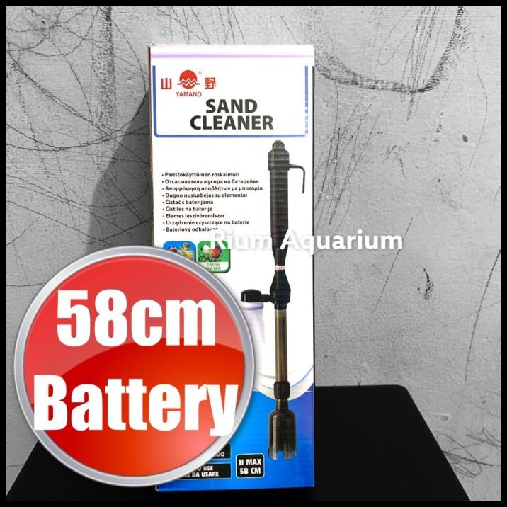 Yamano Sand Cleaner Pembersih Aquarium Aquascape Battery Sipon Sifon