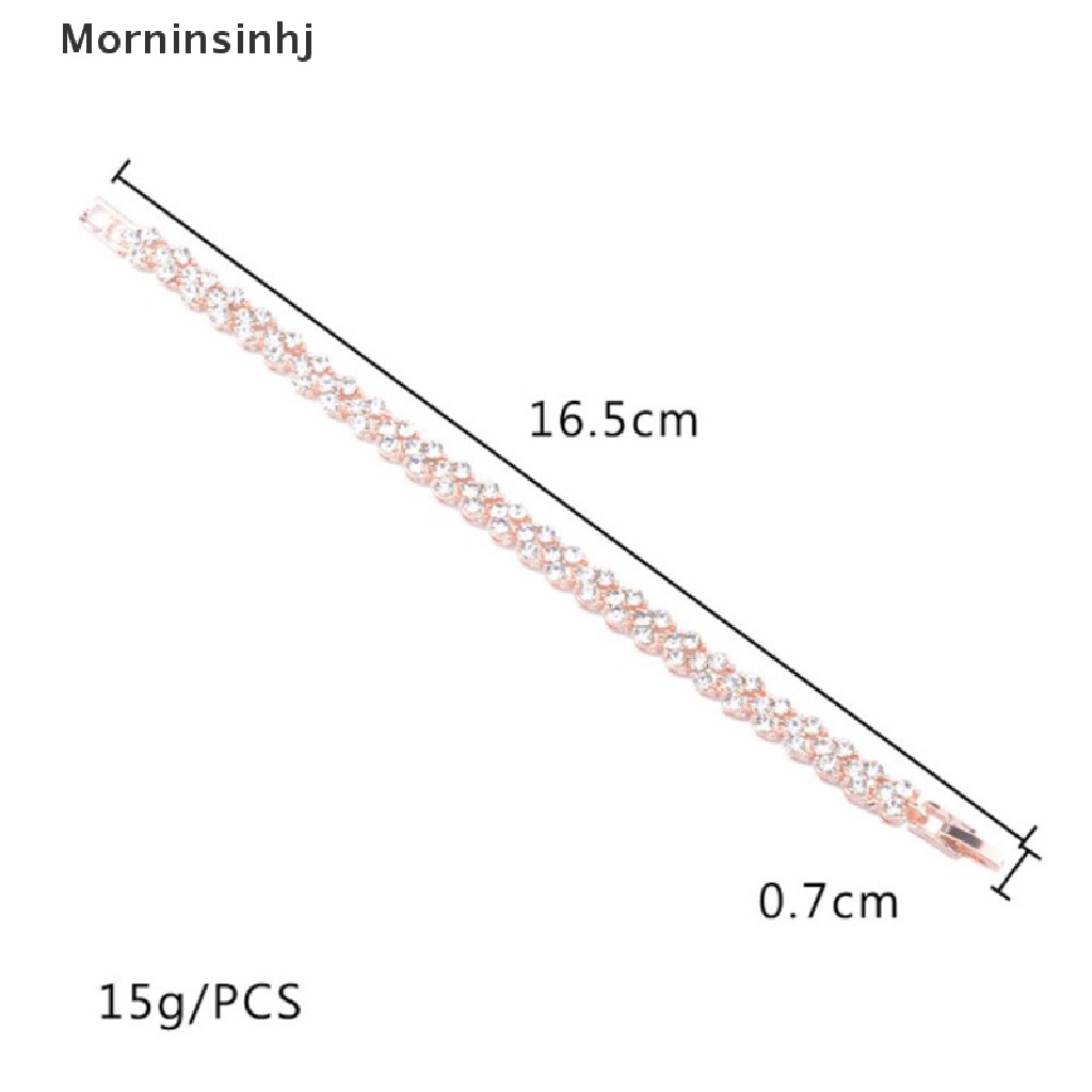 Mornin Gelang Kristal Penurun Berat Badan Gelang Rantai Emas Magnetik Perhiasan Perempuan Braceletle id