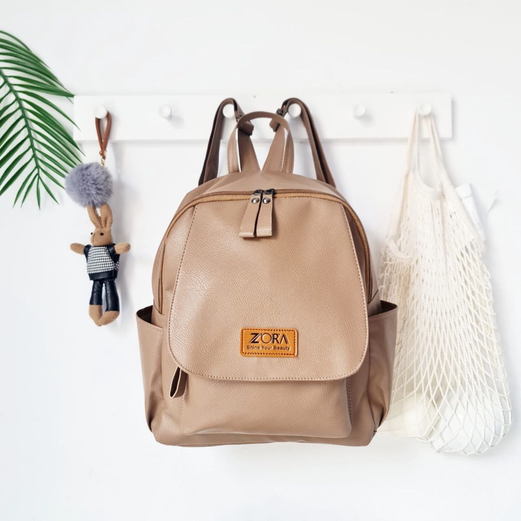 ZORA - Bronze - Tas Ransel Wanita