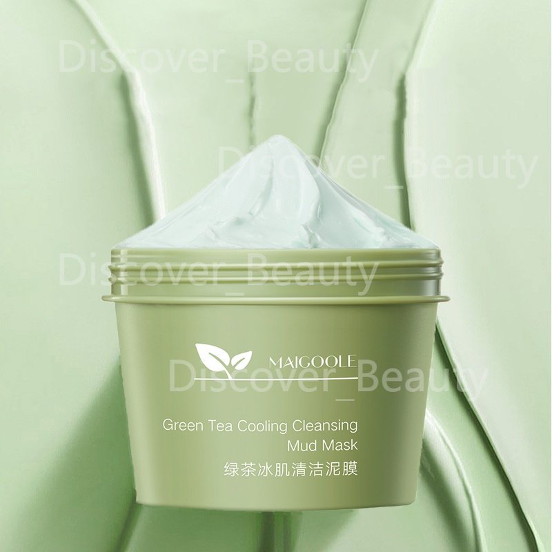 Maigoole Green Tea Clay Mask 100G Masker Wajah