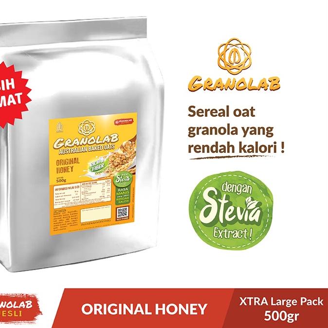 

❆ Granola 500 gr Original Honey - Granolab Muesli ℮
