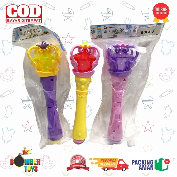 MAINAN ANAK TONGKAT PERI MAGIC MUSIC FLASH STIK LAMPU PRINCESS STICK