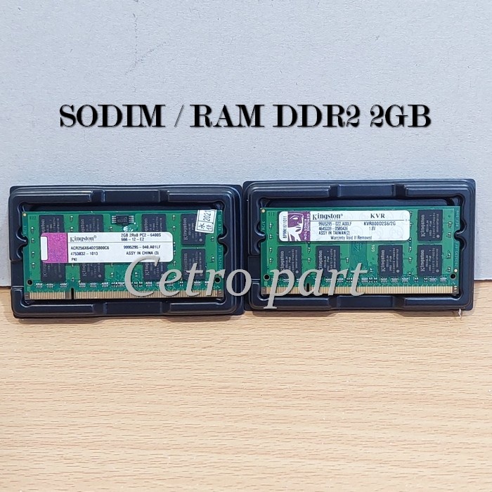 SODIM RAM Laptop DDR2 2GB 2RX8 PC2 - 6400S For Laptop / Notebook