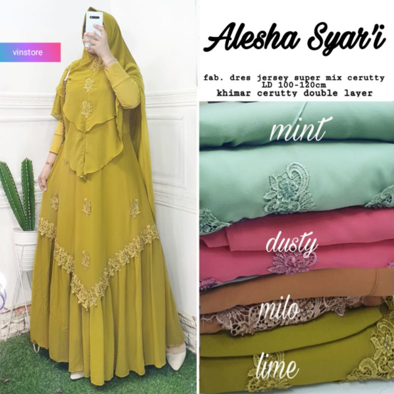 ALESHA  SYARI BY VINSTORE