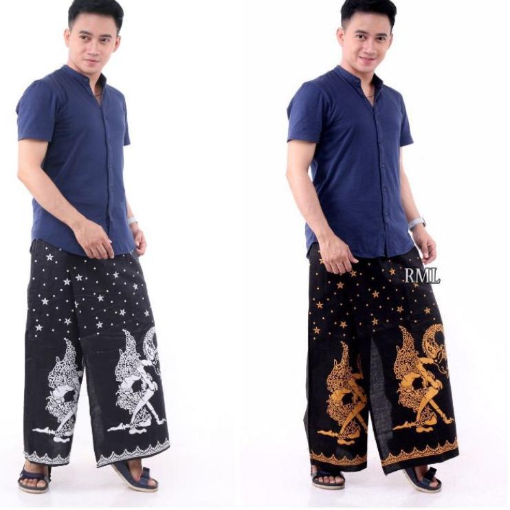 Dijual Celana sarung batik solo wayang arjuna - bisa COD - sarung celana wayang arjuna