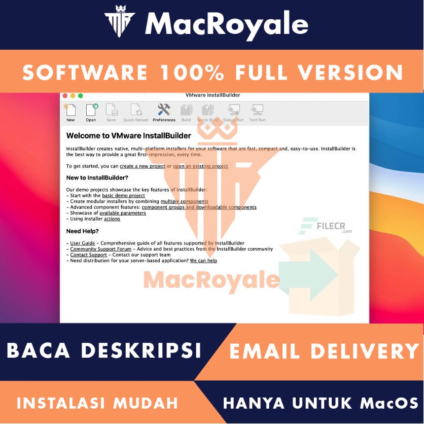 [MacOS] VMware InstallBuilder Enterprise Full Version Lifetime Full Garansi