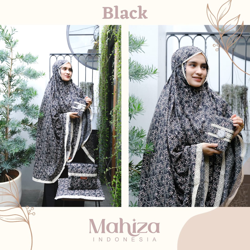 Mukena Dewasa Jumbo 2 in 1 Sakinah by Mahiza Bahan Rayon Adem Mukenah Nyaman Cantik