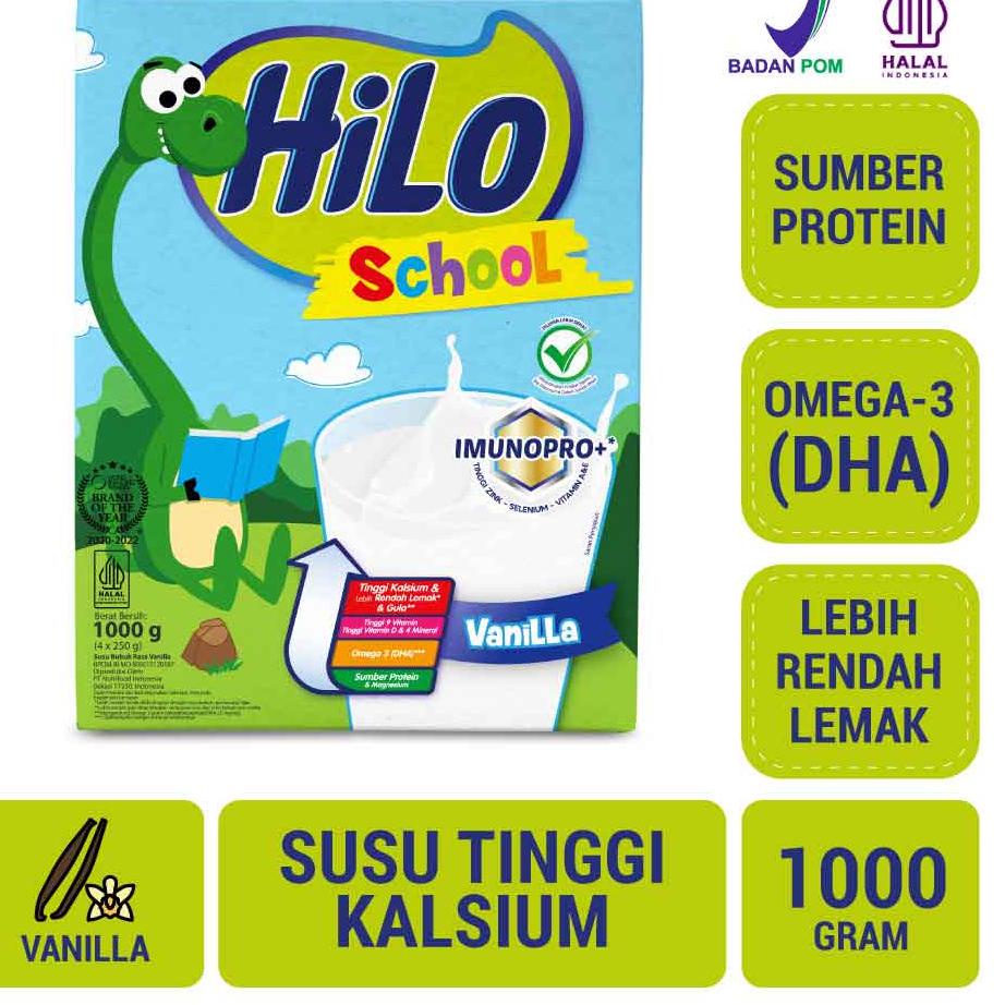 

Ayo Beli HiLo School Vanilla 1000 gram - Susu Tinggi Kalsium Lebih Rendah Lemak L9S,,,