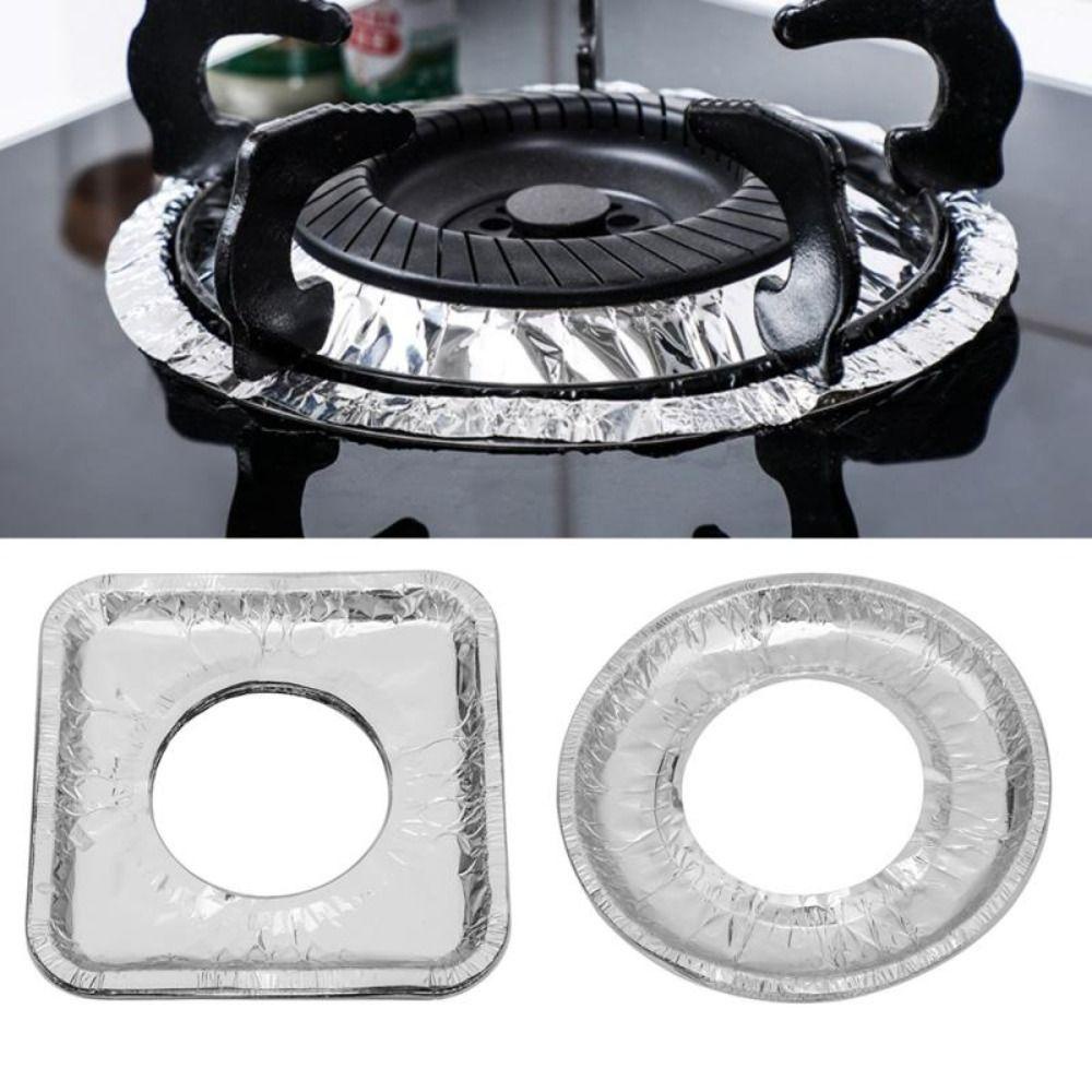 Solighter 20pcs Cover Pelindung Kompor High Quality Cookware Parts Aluminium Tatakan Kompor Gas Stove