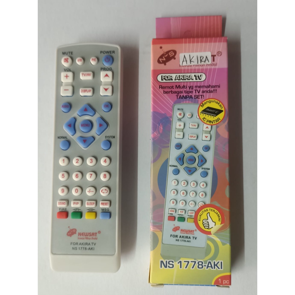 Remote TV Tabung Merk AKIRA