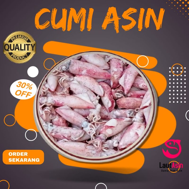 

Cumi Asin 1kg Kualitas Super Premium Non Vakum
