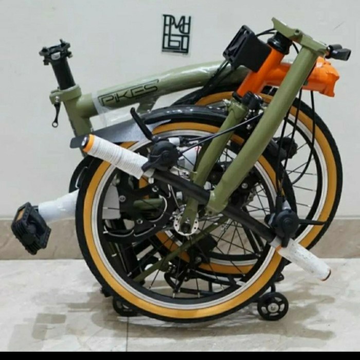 Sepeda Element Pikes Gen 2 Nature Folding Trifold 16 #Original