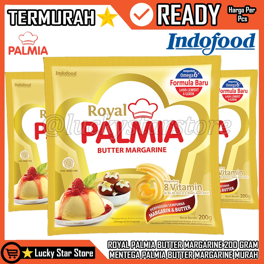 

ROYAL PALMIA BUTTER MARGARINE 200 GR MURAH ROYAL PALMIA BUTTER MARGARINE 200 GRAM Royal Palmia Butter Margarine 200 gr Perpaduan Margarin Mentega MARGARIN 200 GRAM PALMIA ROYAL PALMIA SACET MARGARIN BUTTER BUTTER MARGARIN MARGARIN BUTTER SASET