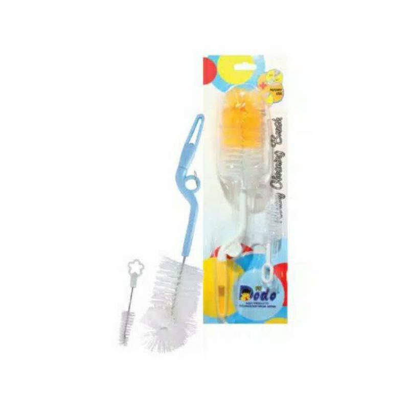 Dodo sikat botol putar 2in1. DAC027. rotary cleaning brush