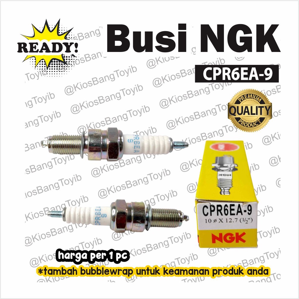 Busi Motor NGK CPR6EA Beat Vario Scoopy Kharisma Supra X125 Jup MX