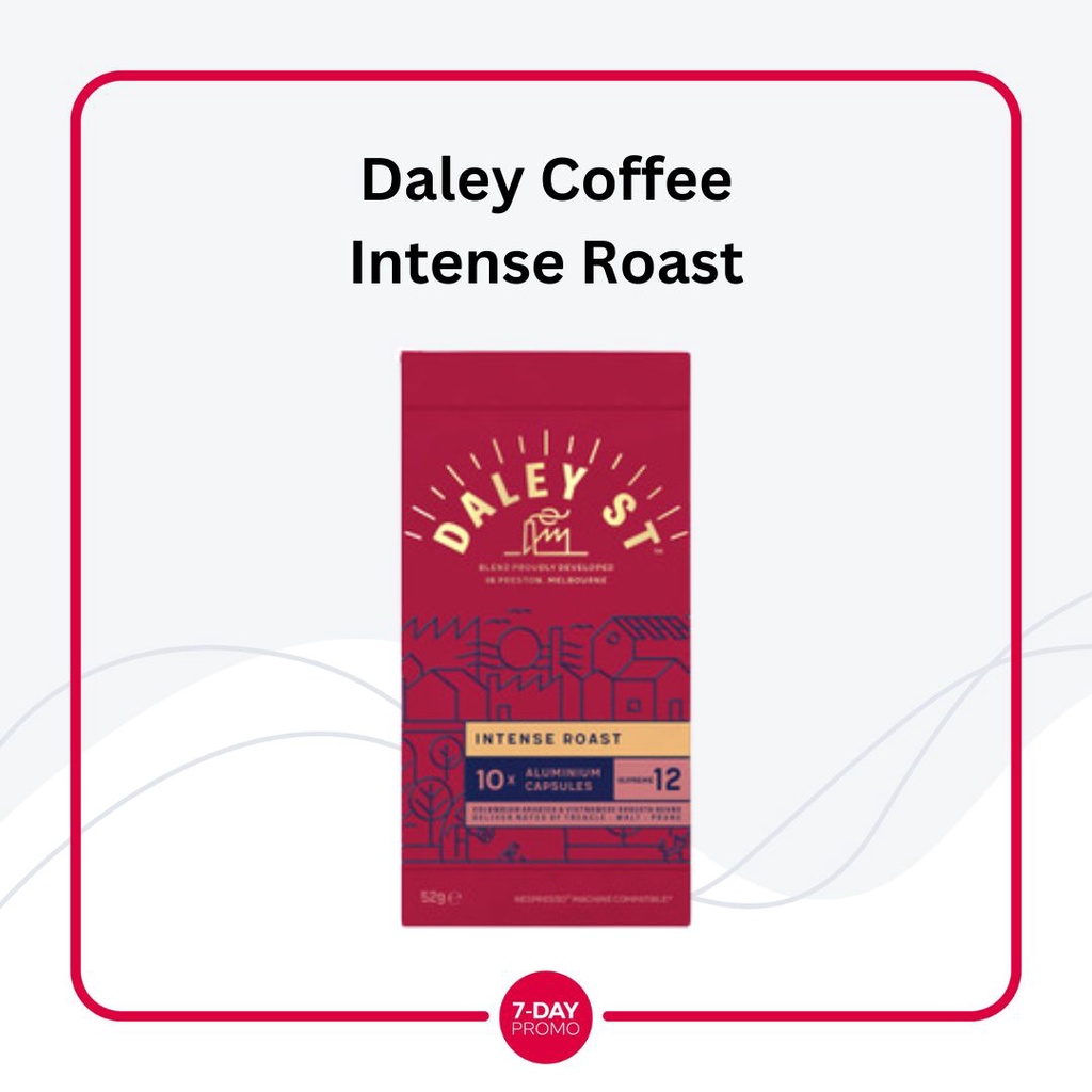 Daley St – Coffee – Nespresso Compatible 10 Capsules