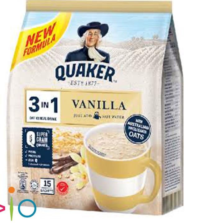 

♘ Quaker 3 in 1 Vanilla Oat Cereal Drink Malaysia ☺