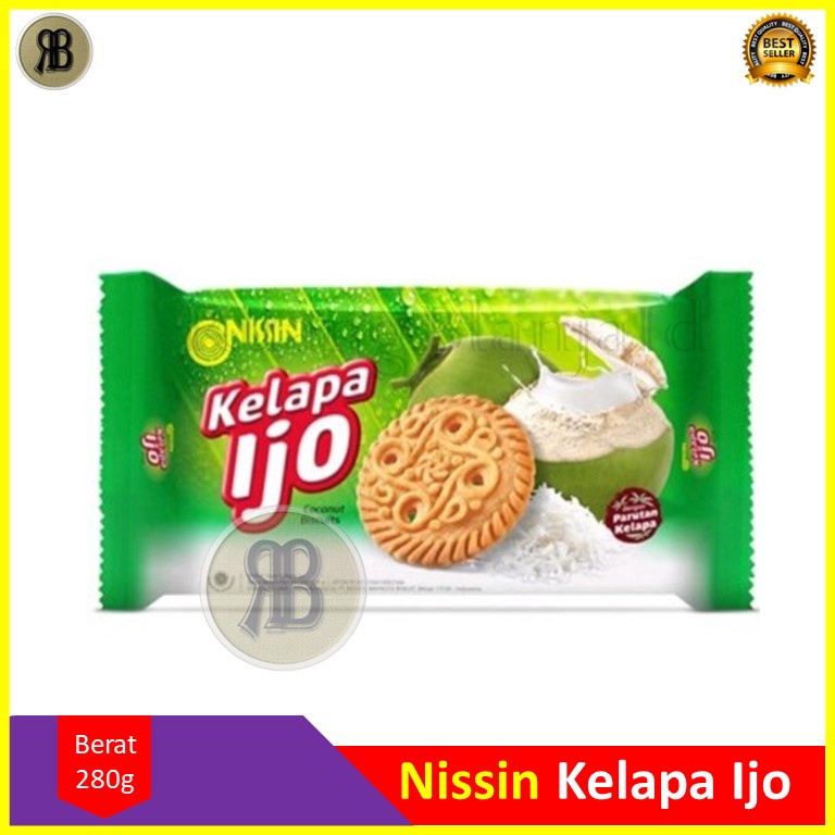 

Biskuit Nissin Kelapa Ijo 280gr