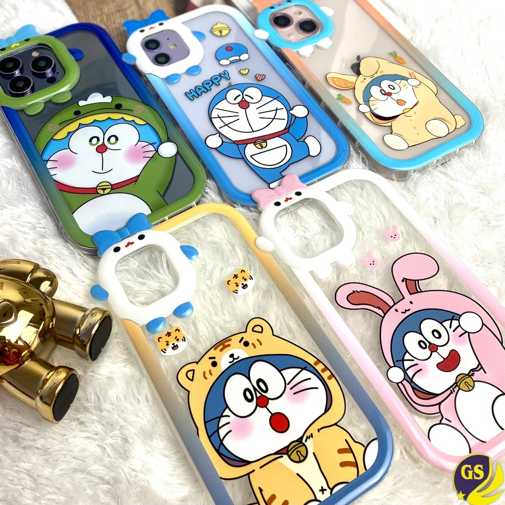 NEW!!! SOFT CASE LENSA KARTUN BOW MONSTER SWEET 3D KARAKTER DORAEMON FOR IPHONE 13 13MINI 13PRO 13 PRO MAX 14 14PLUS 14PRO 14 PRO MAX