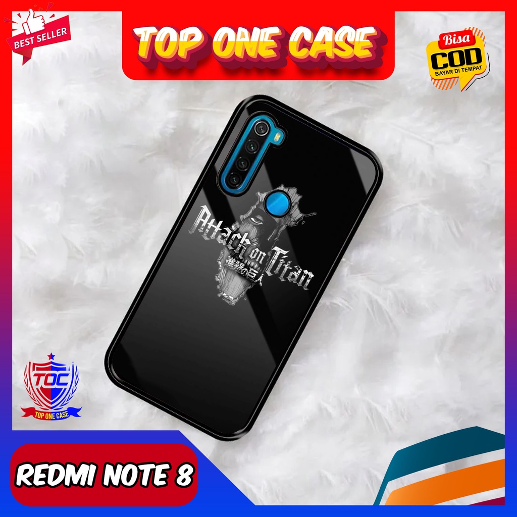 CASE XIAOMI REDMI NOTE 8 - Casing XIAOMI REDMI NOTE 8 Terbaru TOP ONE CASE [ MOTIF ANIME A0T ] Silik