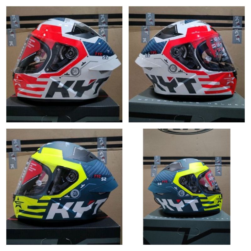 KYT TT COURSE FUSELAGE RED | FUSELAGE YELLOW