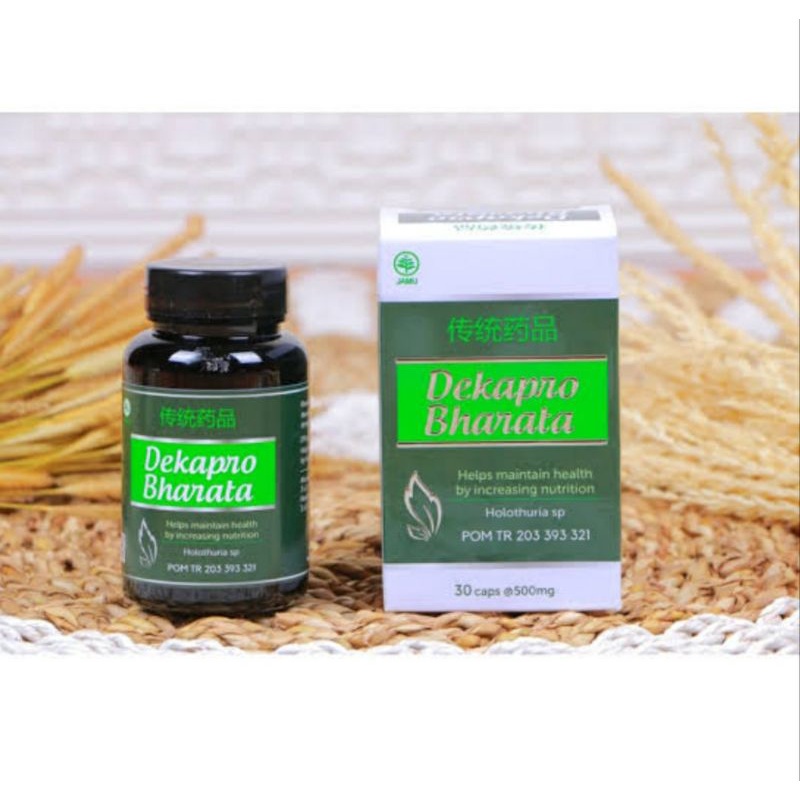 ( COD ) DEKAPRO BHARATA ORIGINAL - OBAT LIVER , HEPATITIS , GANGUANG HATI - DEKAPRO BHARATA ASLI