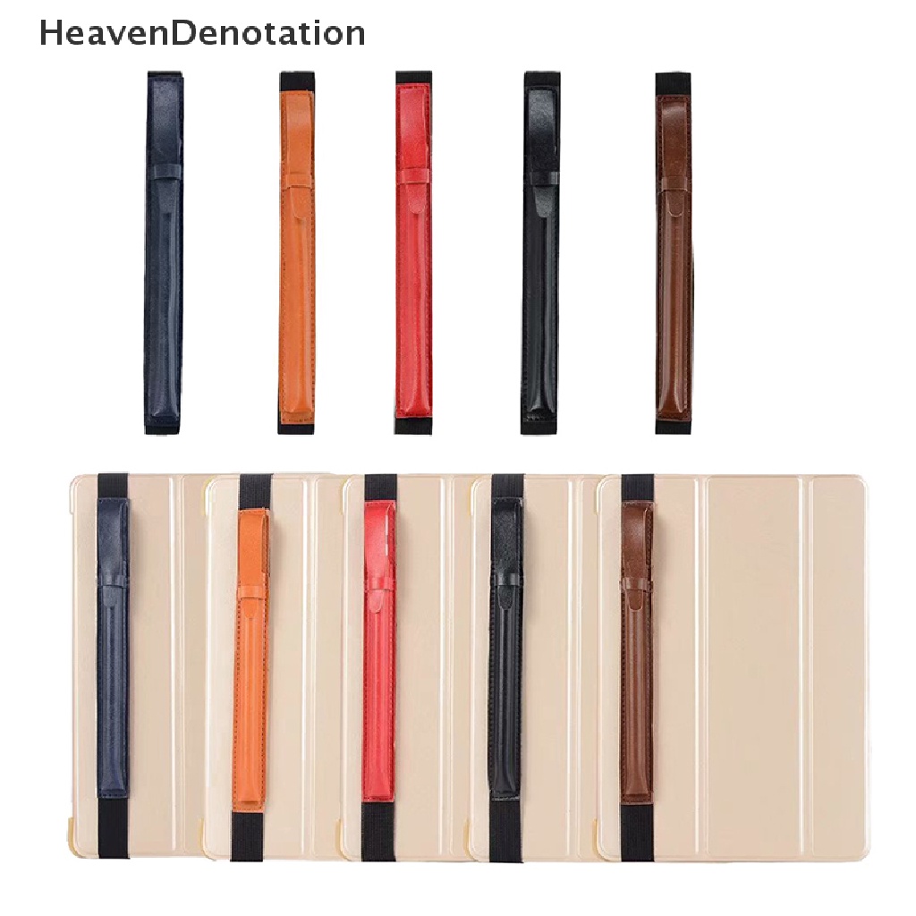 [HeavenDenotation] 1pc Leather Touch Screen Pen Cover Tablet Pensil Pelindung Lengan Case HDV