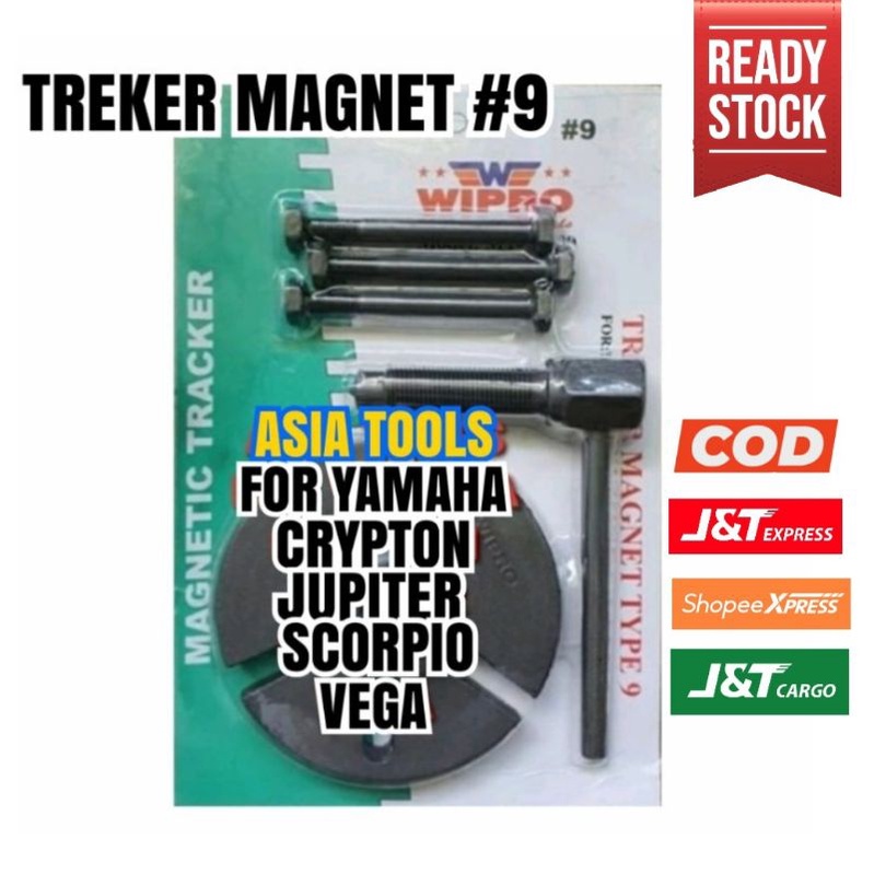 TREKER Magnet #9 CRYPTON Yamaha / TREKER MAGNET Yamaha Crypton Wipro