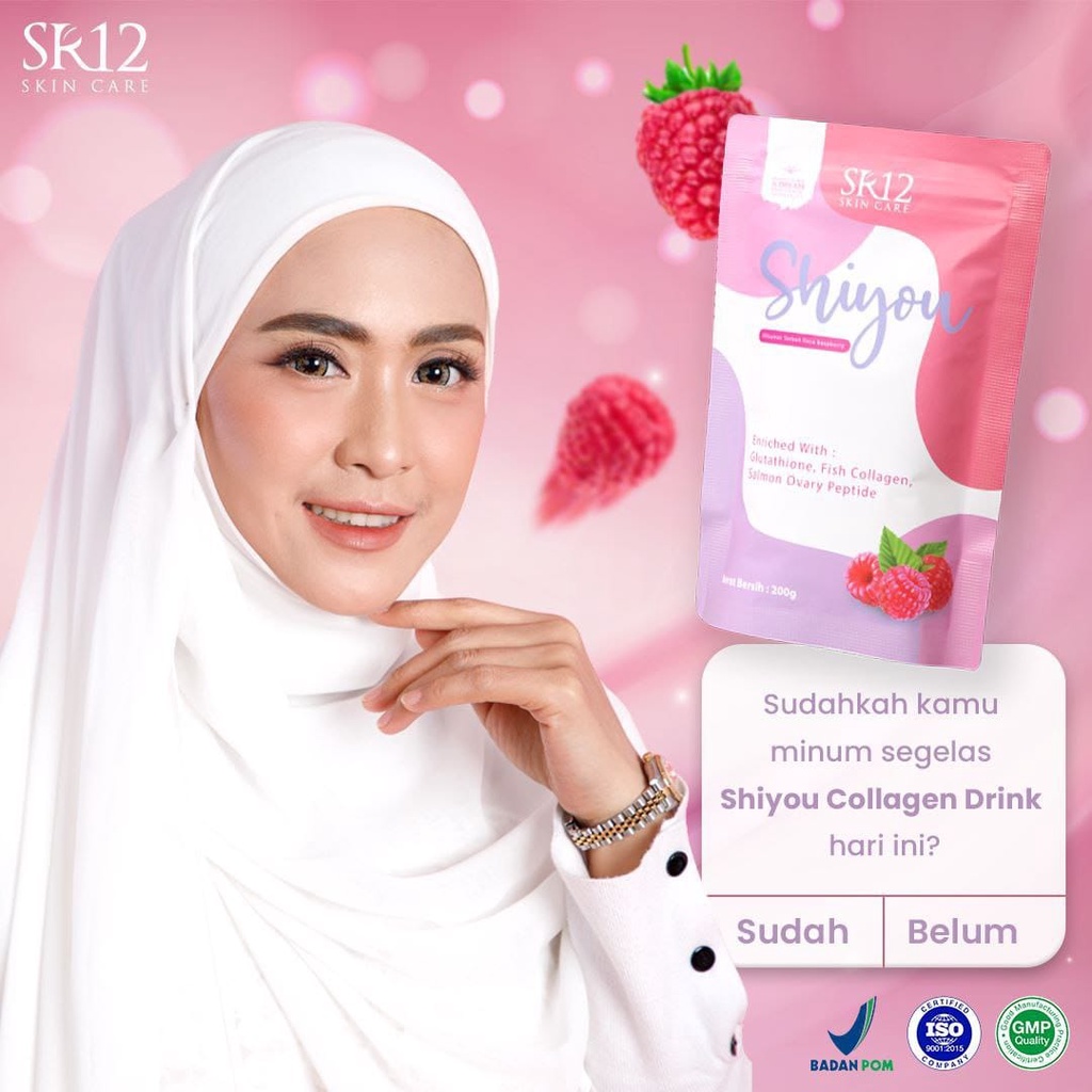 

SHIYOU COLLAGEN DRINK SR12 /MINUMAN SEHAT/ MINUMAN KOLAGEN /CERAH GLOWING & KULIT AWET MUDA