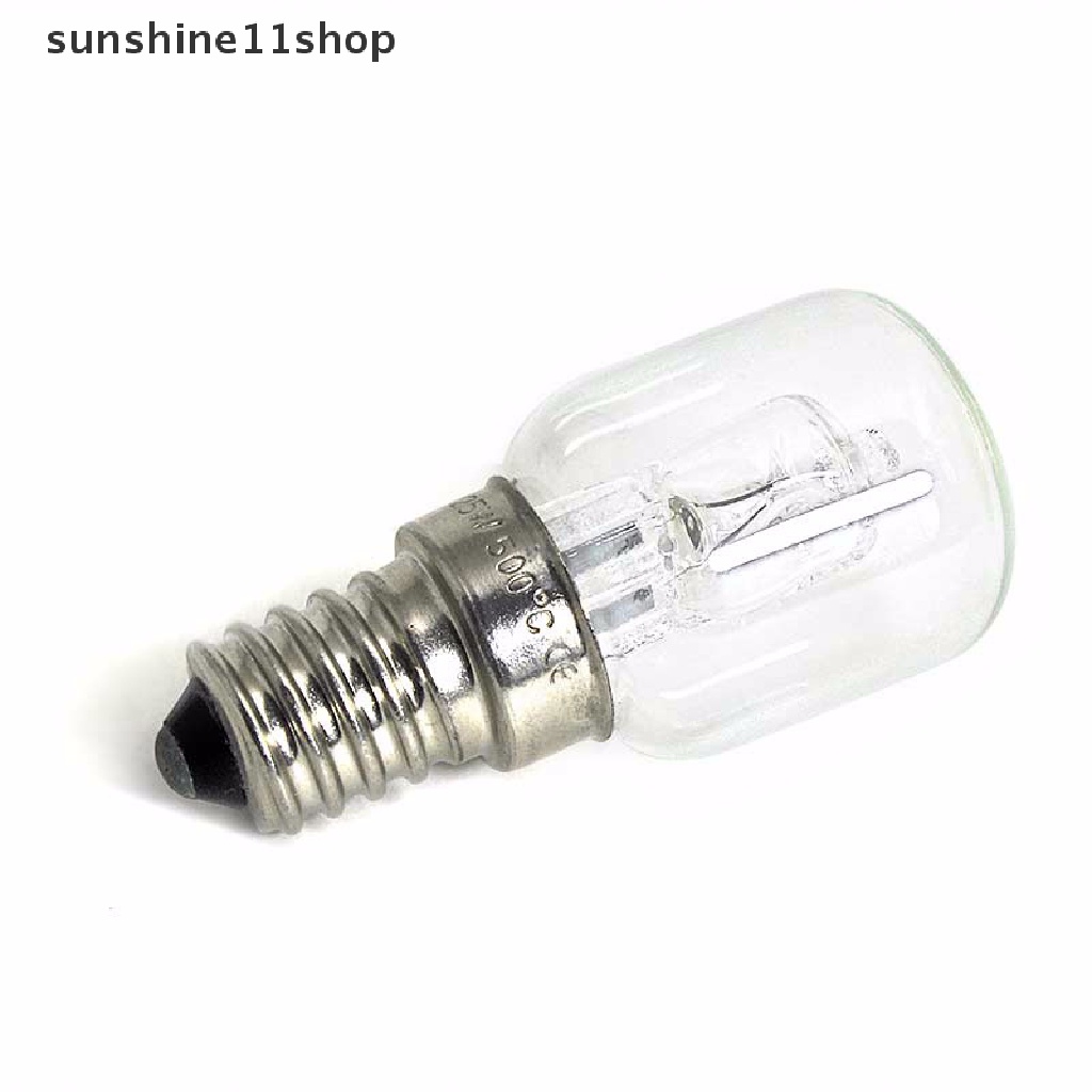 Sho Lampu Oven 220v 25W Tahan Suhu Tinggi 500derajat E14 Mulut Ulir Kecil N