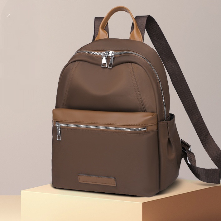 TAS RANSEL WANITA PREMIUM IMPORT KOREA ANTI AIR BRANDED CEWEK BACKPACK SEKOLAH MURAH BATAM COKLAT LIVESEY TA742B7 GENDONG REMAJA KEKINIAN PUNGGUNG KULIAH KERJA