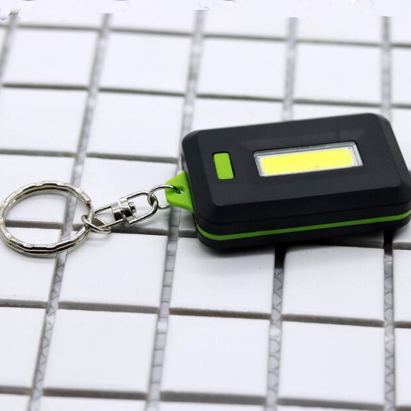 Senter Gantung Senter Gantungan Kunci LED Senter Gantungan Kunci Mini Lampu Senter Gantung COB