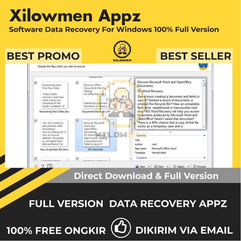 [Full Version] RS Word Recovery Pro Lifetime Data Recovery WIN OS