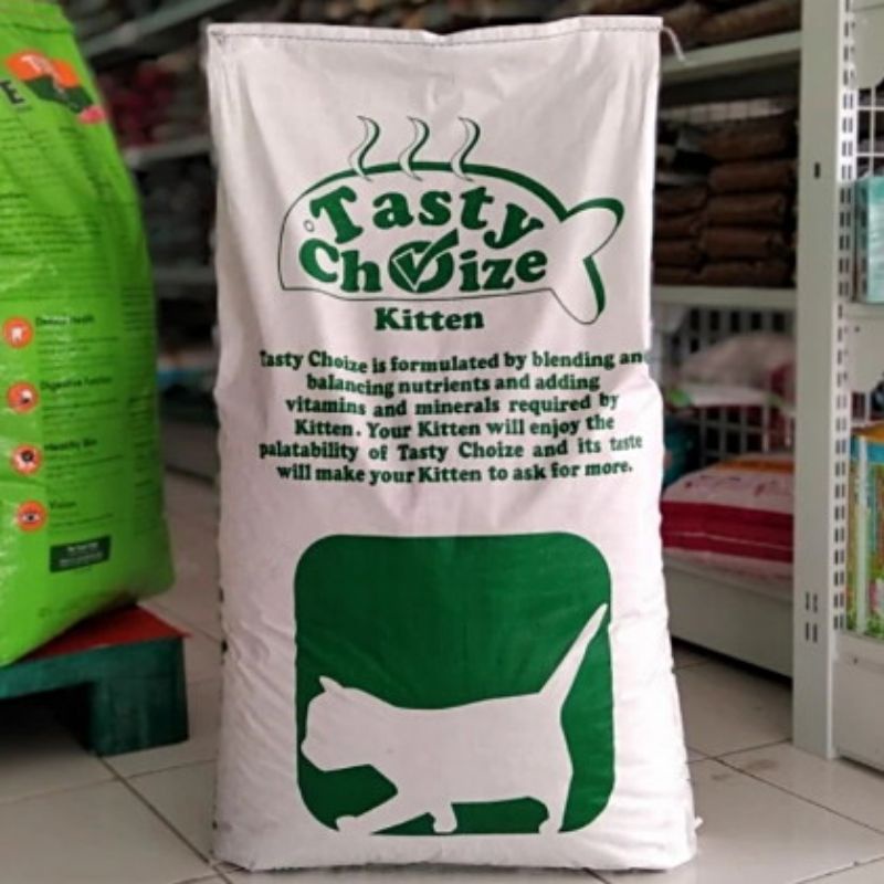 Makanan Kucing Tasty Choize Kitten 20 kg - Ekspedisi