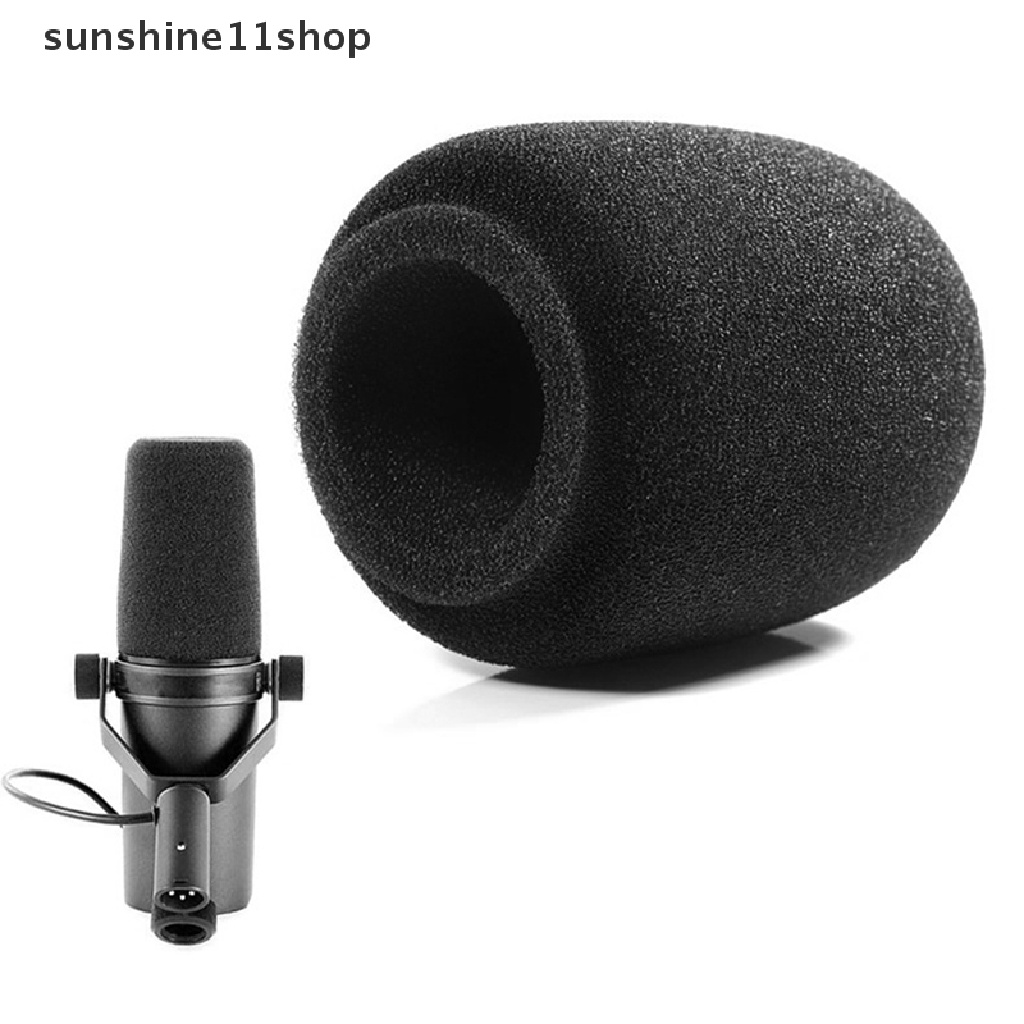 Sho Foam Microphone Windscreen Untuk Mikrofon Kondensor SM7B PGA27 SM27- Sebagai filter pop Untuk Mikrofon N