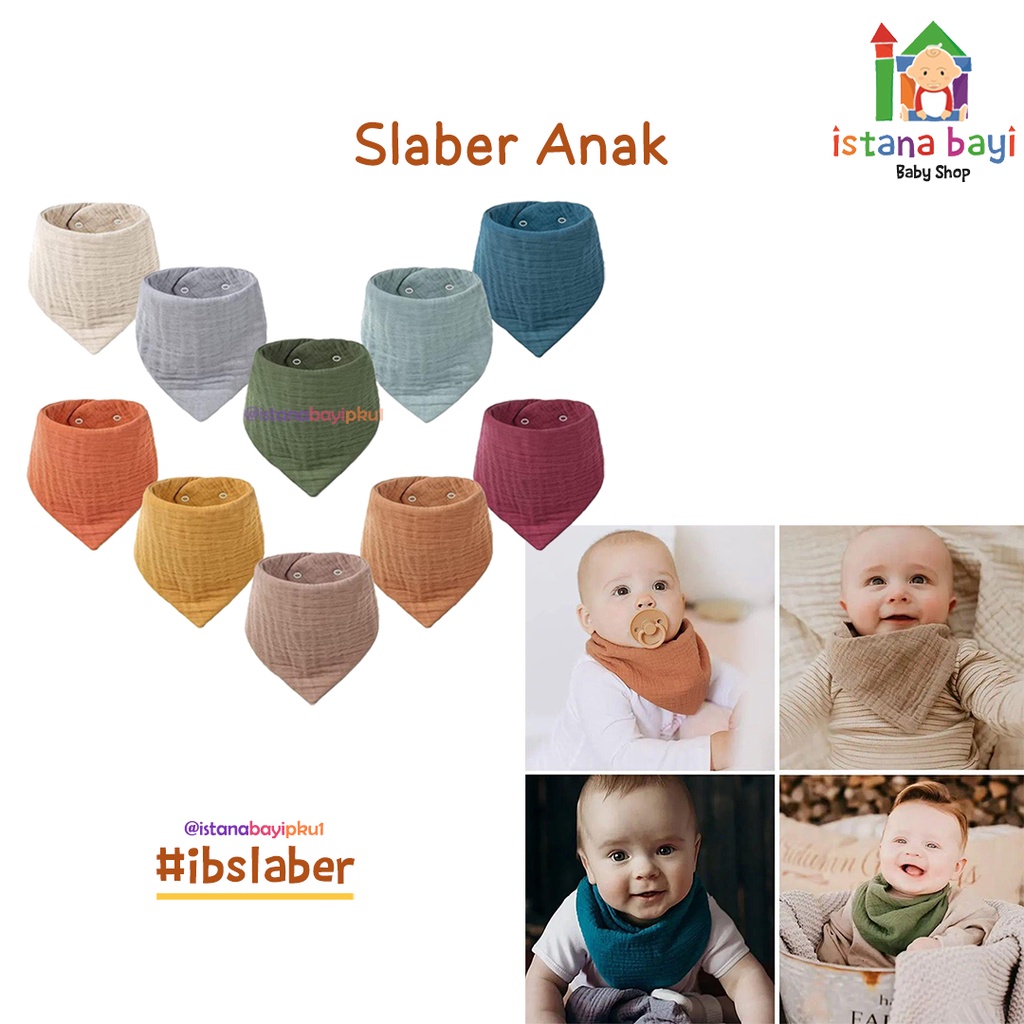 Carterlove Bib Anak - Slaber Bayi / Celemek Bayi