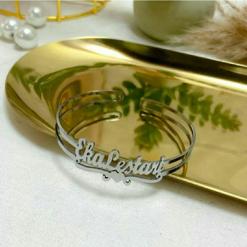 Gelang nama bisa request sesuai Umur / gelang tangan / gelang pria / gelang wanita