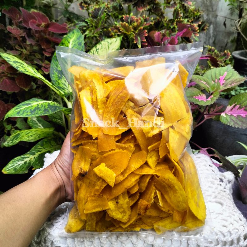 

Kripik Pisang Kepok MANIS 250gr