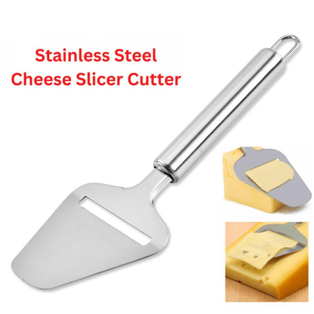 Solighter Cheese Slicer Peralatan Masak Stainless Steel Cheese Planer Pemotong Mentega
