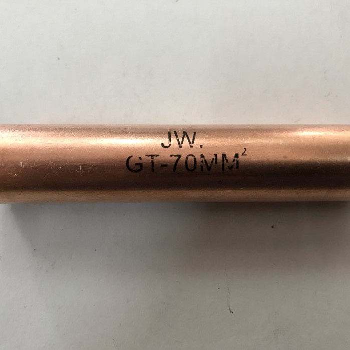 Sok Skun Verbending Tembaga Merah 70 mm 70mm Press Konektor Join CU