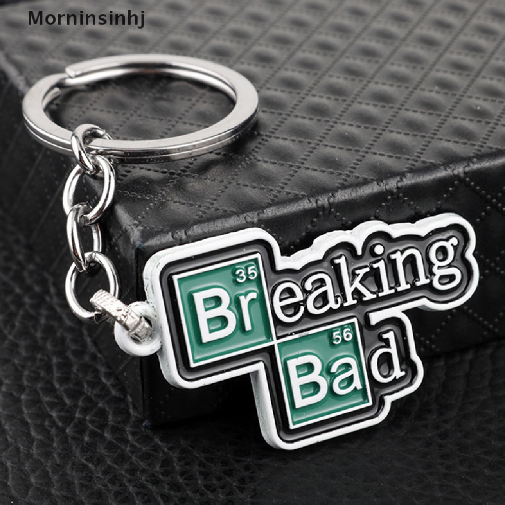 Mornin Enamel TV Menyusui Bad BA BR Gantungan Kunci Cosplay Keyring Gantungan Kunci Perhiasan Hadiah id