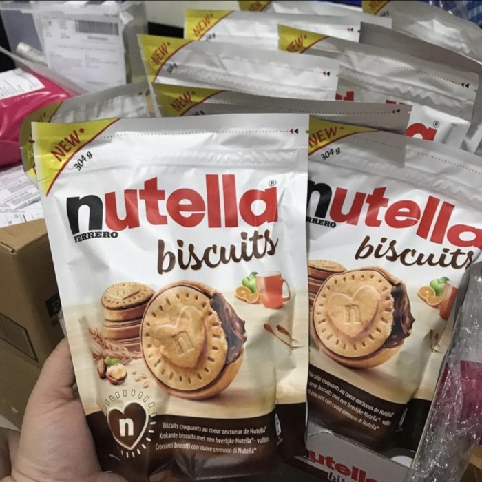 

Terlaris ✨ -Nutella Biscuits Ferrero 304g Snack Import- 2.2.23