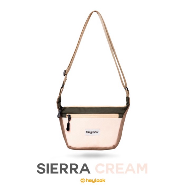 Unik TAS SELEMPANG WANITA PRIA SIERRA TAS DSITRO TAS SELEMPANG MINI-CREAM - CREAM Limited